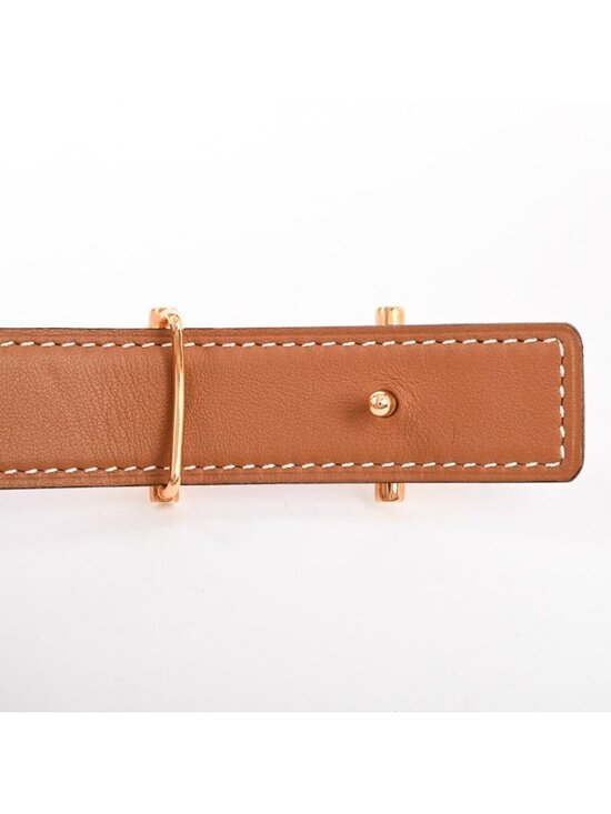 Hermes Belt Gamma Belts Gold